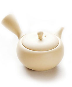 White Tokoname Tea Pot