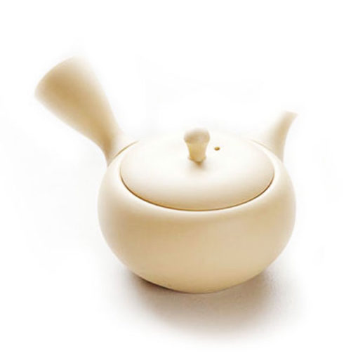White Tokoname Tea Pot